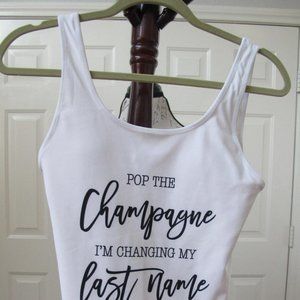 Bachelorette / Pre Wedding Swimsuit - Size S/M